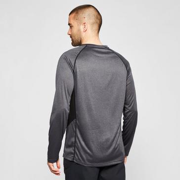 Grey North Ridge Men’s Resistance Long Sleeve Baselayer Top