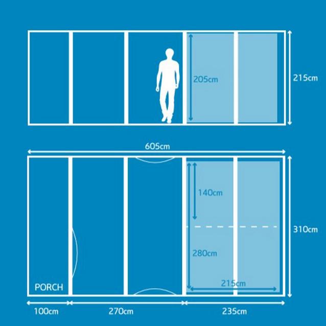 Berghaus air store 4 size