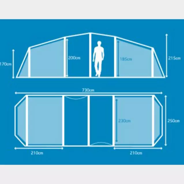 Berghaus air 6 store tent dimensions