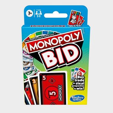 Bright Blue Hasbro Monopoly Bid