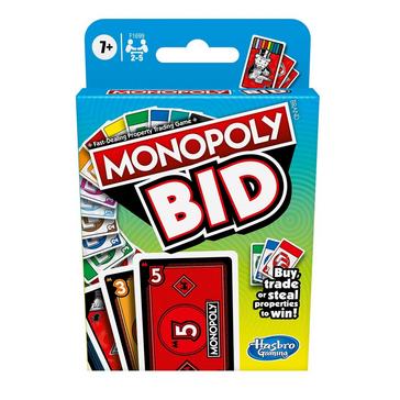 Bright Blue Hasbro Monopoly Bid