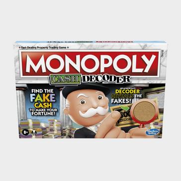 Grey Hasbro Monopoly Crooked Cash Board Game