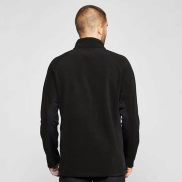 Black North Ridge Men's Peak Half Zip Fleece