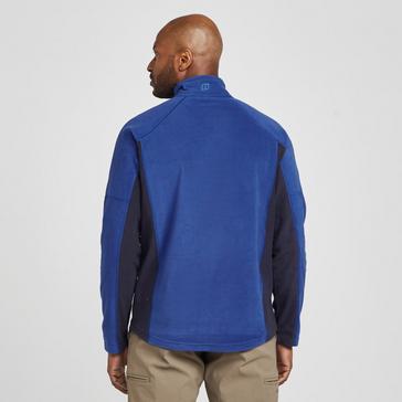 Blue Berghaus Men’s Hartsop Polartec Half-Zip Fleece