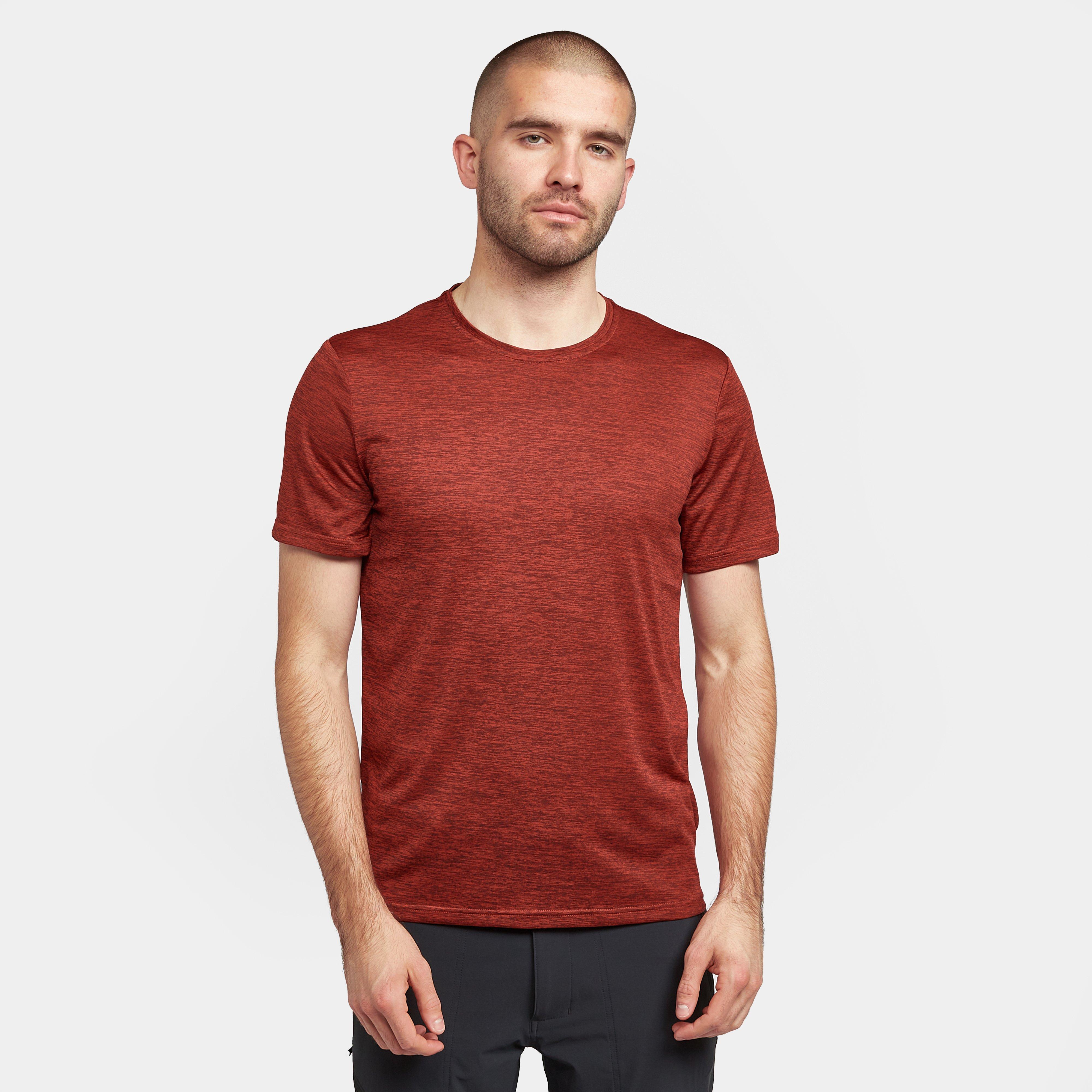 Image of Regatta Men's Fingal Edition Marl T-Shirt - Red/Red, Red/Red