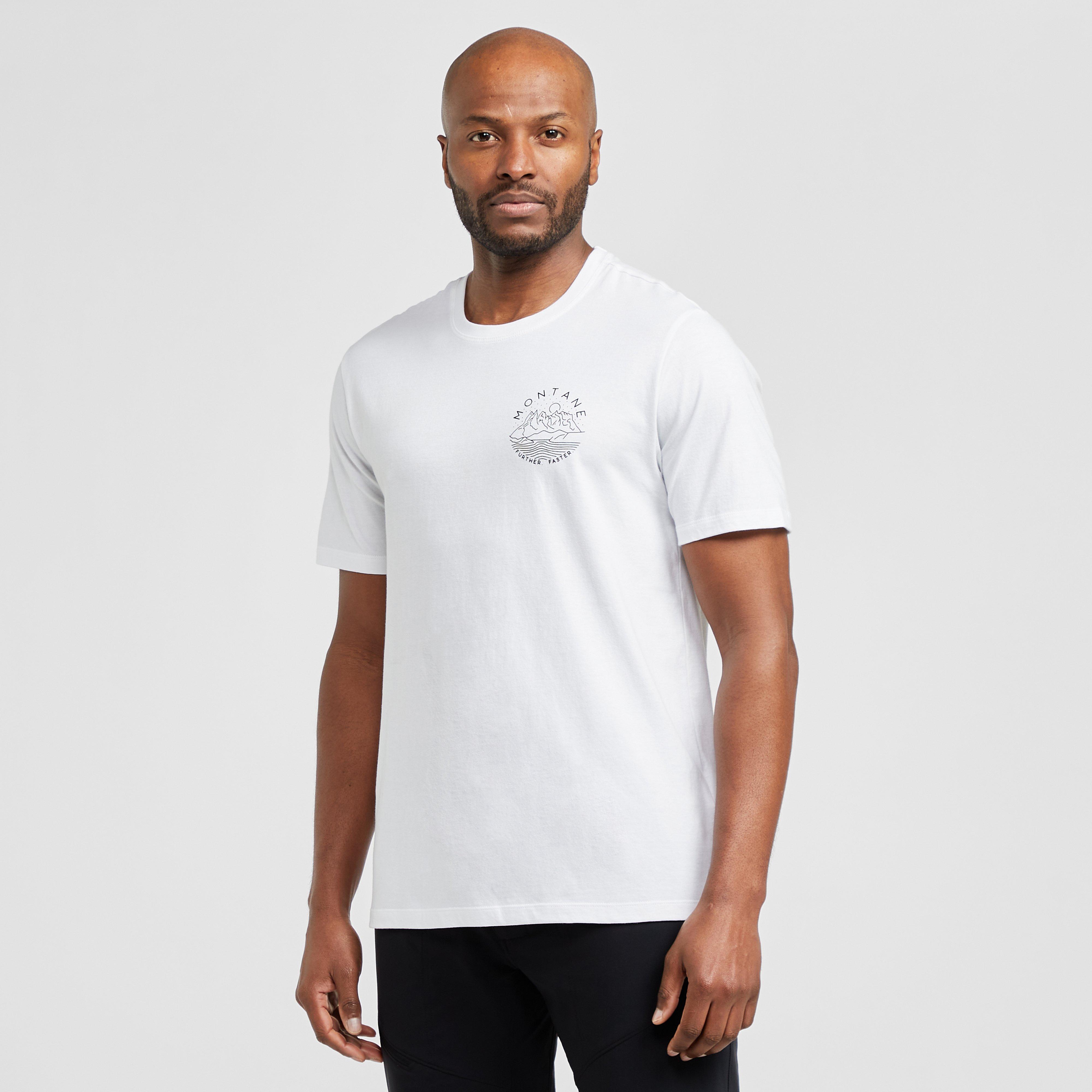 Image of Montane Men's Starscape T-Shirt - White/White, White/White