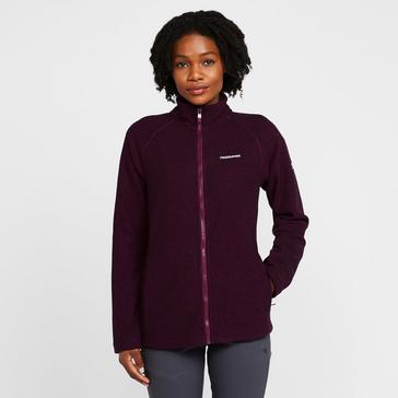 Purple Craghoppers Women’s Treswell Full Zip Fleece