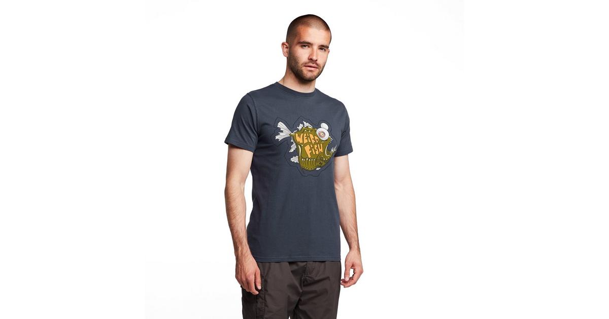 Weird Fish Men’s Deep Sea Organic TShirt Ultimate Outdoors