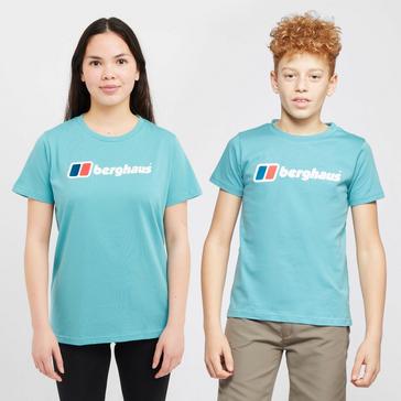 Blue Berghaus Kids' Logo T-Shirt