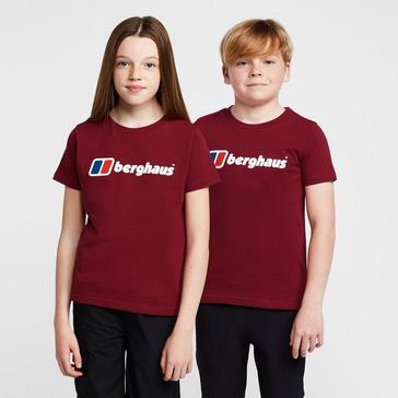 Purple Berghaus Kids' Logo T-Shirt