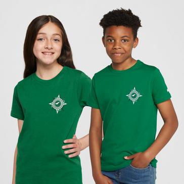 Green Berghaus Kids' Compass Tee