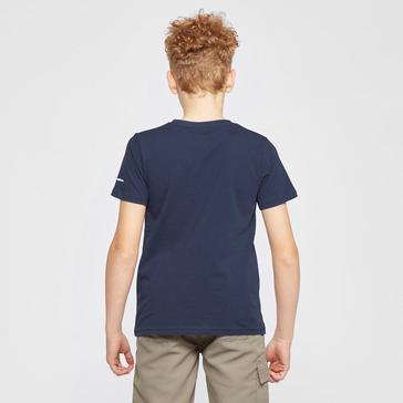 Navy Berghaus Kids’ Diamond Mountain T-Shirt