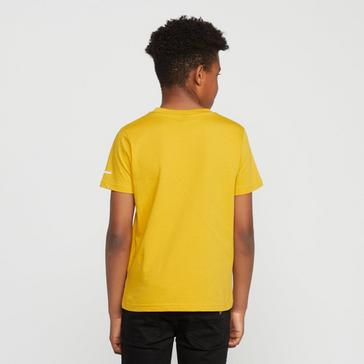 Yellow Berghaus Kids’ Diamond Mountain T-Shirt