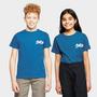 Blue Berghaus Kids’ Small Side Mountain T-Shirt
