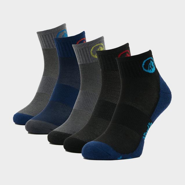 North Ridge Unisex Trail Running Socks 5 Pack | Millets