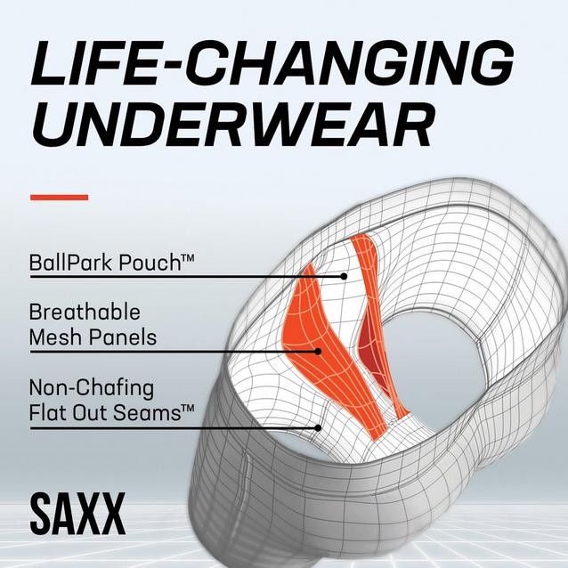 Saxx Men's Kinetic HD Boxer Briefs