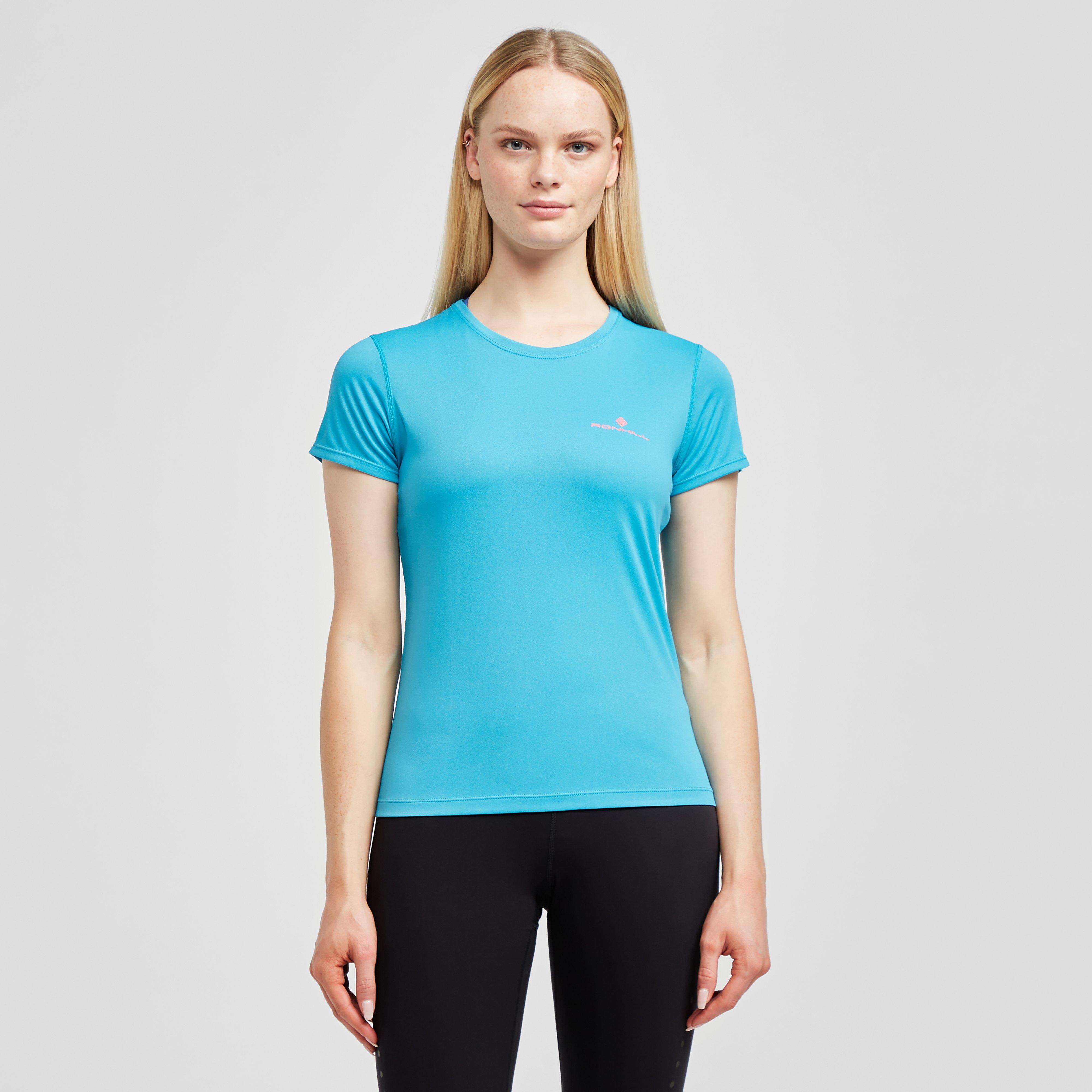 Image of Ronhill Women's Core Short Sleeved T-Shirt - Blue/Blue, Blue/Blue