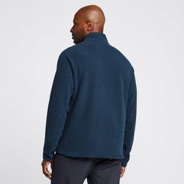 Navy Blue Mountain Hardwear Men's Polartec® Microfleece Half Zip Fleece