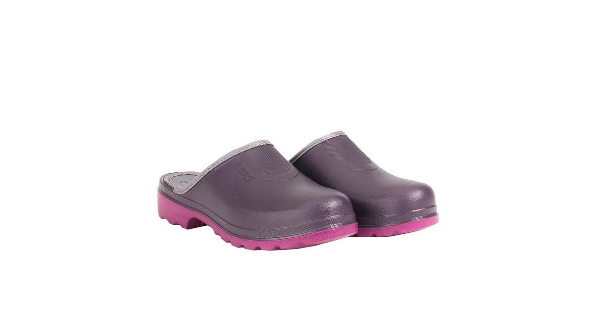 Aigle Women's Taden Clogs in Aubergine/Dahlia | Millets