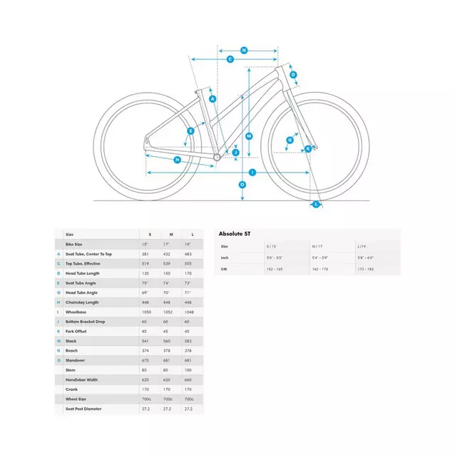 Fuji absolute 1.9 store bike