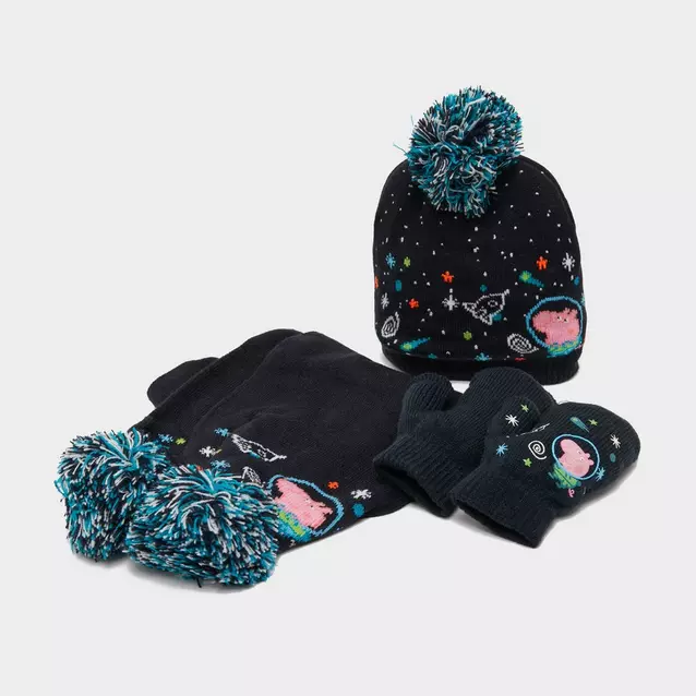Regatta Kids' Peppa Pig Hat, Scarf and Mitt Set Millets