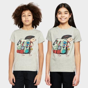 Grey Peter Storm Kids' Hedgehog T-Shirt
