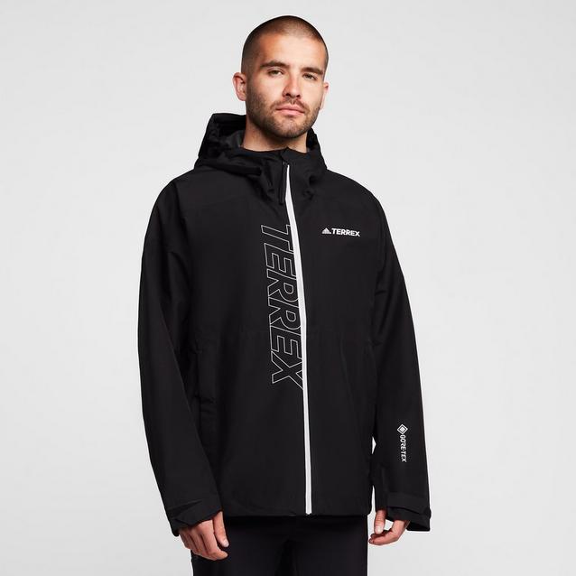 Black gore tex rain jacket hotsell