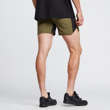 Green adidas Men’s Terrex Trail Running Shorts