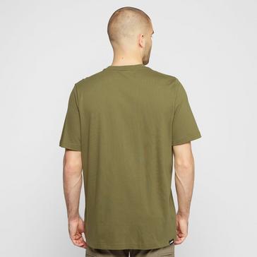 Green adidas Terrex Men’s Patch Mountain Graphic T-Shirt