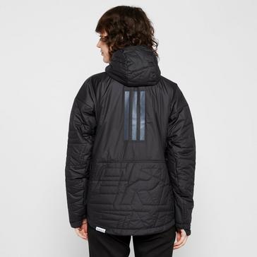Black adidas Terrex Women’s Myshelter Primaloft Hooded Padded Jacket