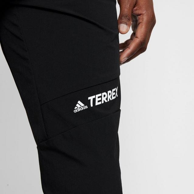adidas Terrex Techrock Mountaineering Soft Shell Pants - Black