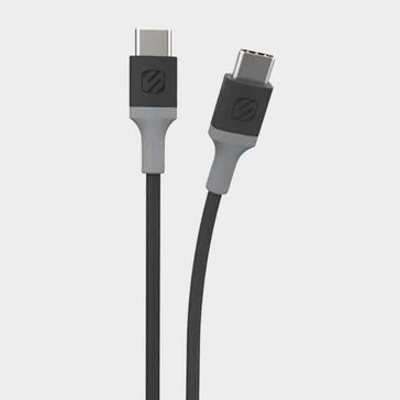 Grey Scosche StrikeLine™ USB-C to USB-C Charge & Sync Cable