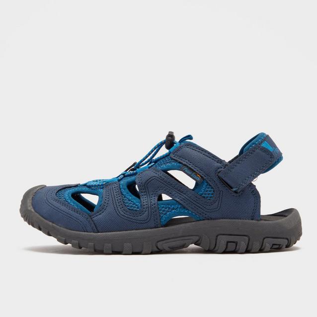 Navy walking online sandals