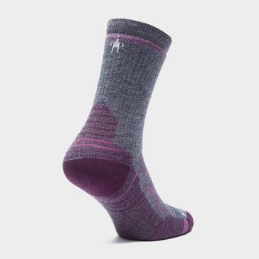 Grey Smartwool Women's Hike Full Cushion Crew Socks