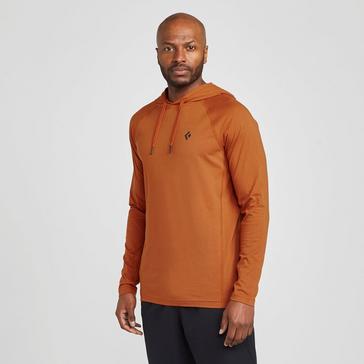 Orange Black Diamond Men’s Crag Hoodie