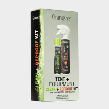 Black Grangers Tent + Equipment Clean + Reproof Kit
