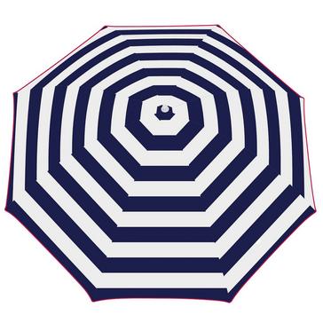 Blue Wilton Bradley Striped Parasol Blue