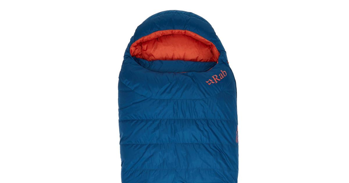 Rab Ascent 700 Hydrophobic Down Sleeping Bag (Left Zip) Blacks