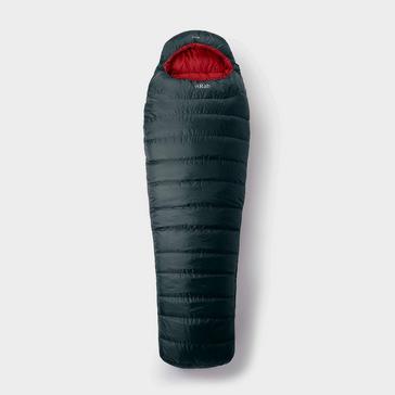 Grey Rab Ascent 1100 Hydrophobic Down Sleeping Bag (Left Zip)