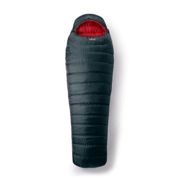 Grey Rab Ascent 1100 Hydrophobic Down Sleeping Bag (Left Zip)
