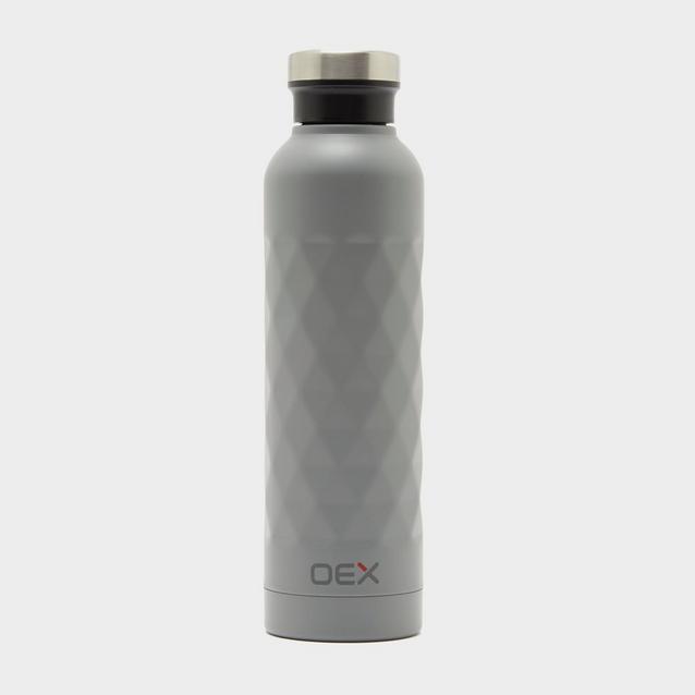 Grey OEX 500ml Double Wall Bottle image 1