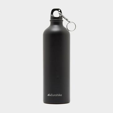 Black Eurohike Aqua 0.75L Aluminium Water Bottle