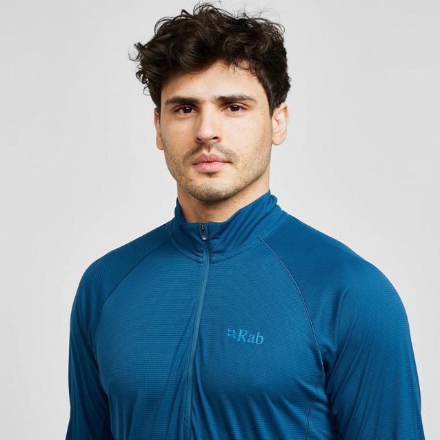 Rab men's pulse hot sale long sleeve zip