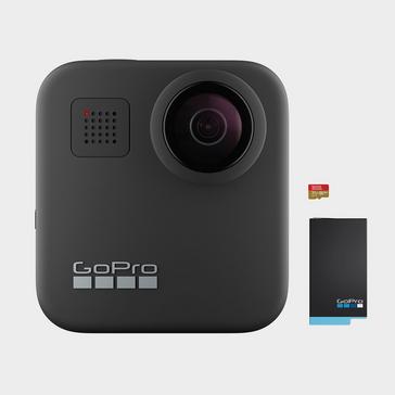 Black GoPro Max 6K Waterproof 360-Degree Camera
