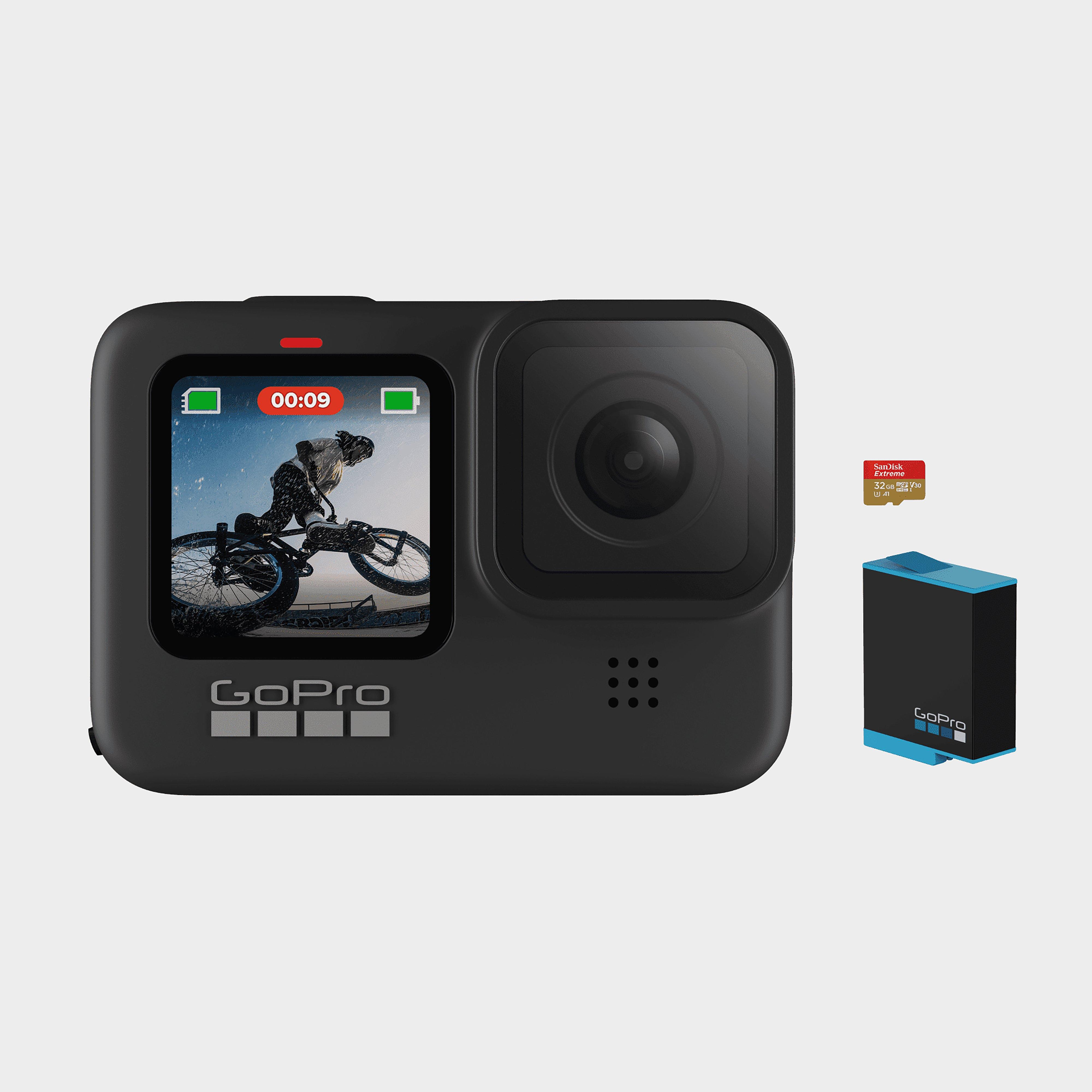 Image of Gopro Hero9 Black Waterproof Camera - Black/Cam, Black/CAM