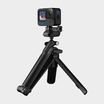Black GoPro 3-Way 2.0 Camera Mount