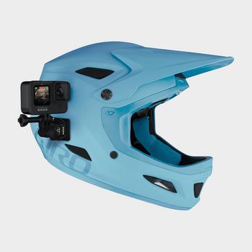Blue GoPro Front and Side Helmet Mount