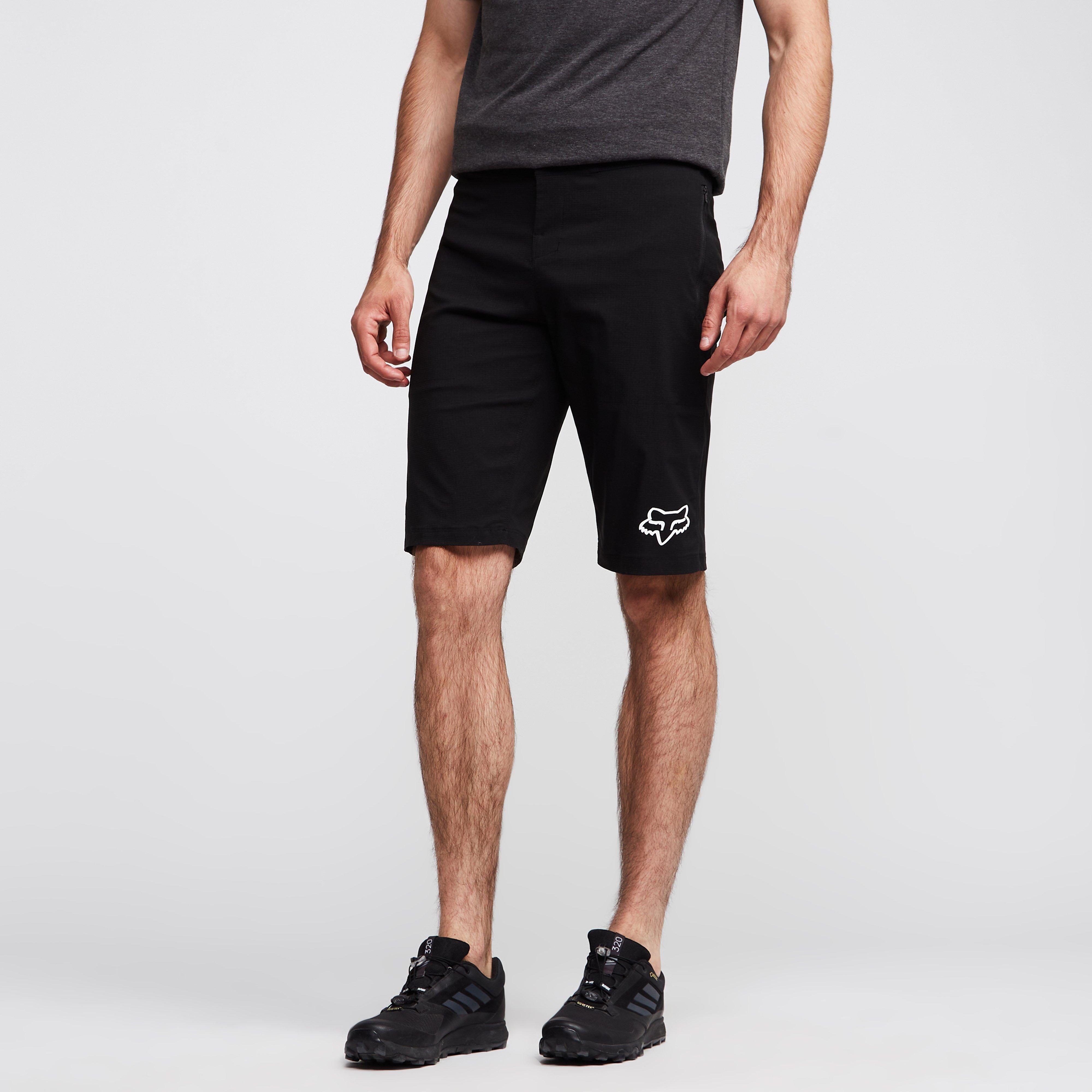 Image of Fox Men's Ranger Shorts With Liner - Black/Black, BLACK/BLACK