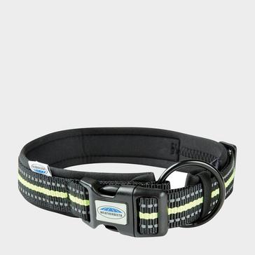 Black WeatherBeeta Reflective Dog Collar Small