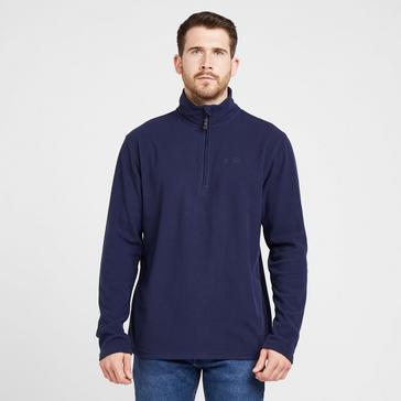 Navy Blue Peter Storm Men’s Bracken Half Zip Fleece